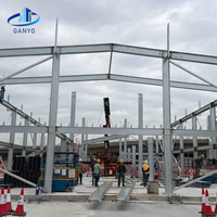 Edificio Modular de Estructura de Acero, Oficina Prefabricada, Taller, Construcción Industrial, Estructura de Acero, Fabricante OEM, Venta al Por Mayor