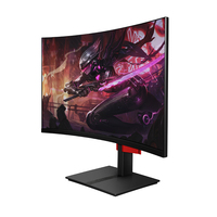 Nuevo Monitor de Computadora de Escritorio con Pantalla LED de 180hz, Precio de Fábrica, 27 Pulgadas, HD, Sin Marco, Pantalla Curva, Monitor para Juegos