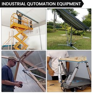 Vente chaude 20 mm/s moteur pas à pas à grande vitesse course réglable tige de poussée électrique puissant actionneur linéaire - Product Image 5