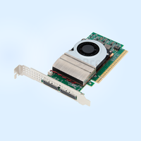 Carte Retimer PCIe 5.0 Haute Vitesse pour Serveur/PC avec 2 Ports MCIO Externes, Moule Privé Fabriqué en Chine