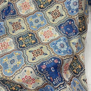 Schnell Anpassbares Design Marokkanischer Jacquard-Gewebter Wandteppich-Stoff mit Geometrischen Ethnischen Mustern Gobelin Retro Jacquard-Stoff - Product Image 3