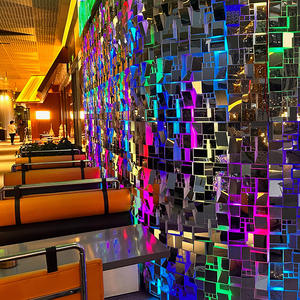 Lavadora De Pared Interactiva DMX Auto-run-Juego de luces de discoteca activas para Parque Deportivo, Plaza y sala de juegos - Product Image 4