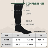 Chaussettes de compression en alpaga personnalisées, anti-transpiration, hauteur genou, pour la randonnée