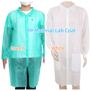 Batas de Laboratorio Desechables Antipolvo, Batas de Visita No Tejidas - Product Image 6