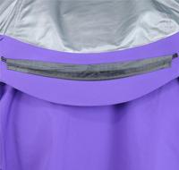 Veste d'extérieur unisexe Beta 24SS en tissu caoutchouté effet écailles de poisson, coupe-vent, respirante et imperméable avec fermeture éclair pour l'automne