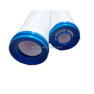 KRD supply high pressure pu end connection 152x1422 hydraulic pleated paper oil filter element