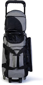 Brunswick Le sac de bowling est doté d'un compartiment séparé pour les chaussures et d'une poignée rétractable pouvant être allongée jusqu'à 40 pouces. - Product Image 4