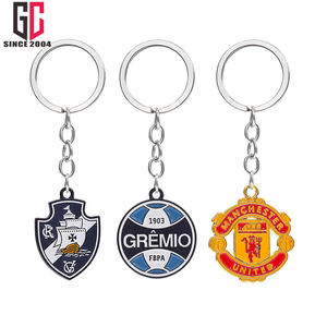 Chaveiro Personalizado de Liga de Zinco com Esmalte para Clubes de Futebol FC, Logotipo de Time de Futebol, Anel de Chave, 14 Anos de Fábrica 2 - Product Image 2