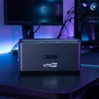 UPS Mini DC 18W dengan Baterai Lithium 20000mAh Terintegrasi, Output Port 5V 9V 12V POE USB Type-C untuk Router WiFi dan Perangkat Pintar