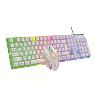 Clavier et souris de jeu 2026, clavier rétroéclairé personnalisé, clavier de bureau professionnel T6 MILANG