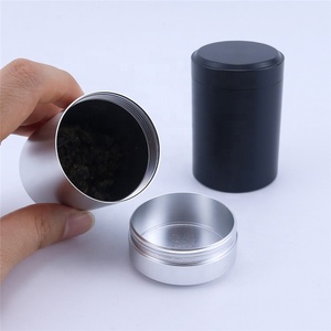 Jarra de armazenamento multiuso em liga de alumínio para chá e ervas, recipiente de vela para chá e tempero, lata de lata com tampa, atacado - Product Image 6