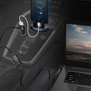 Chargeur de voiture 34W avec adaptateur d'alimentation d'interface USB 5V2A avec connecteurs multiples pour imprimantes de bandes lumineuses à LED pour caméras et jouets - Product Image 6