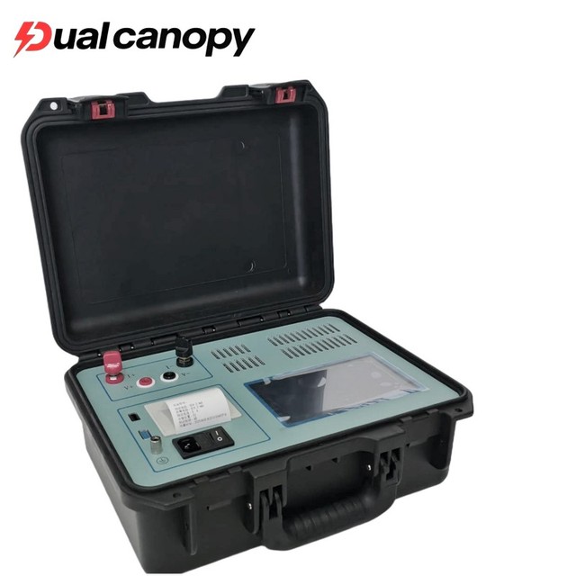 Dualcanopy Electric Transformer Winding Resistance Tester 10A DC Cable Resistance Tester