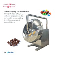 Nouvelle Conception LST – Machine à Enrober et Polir les Arachides (3-15 kg/lot) – Machine à Enrober au Chocolat et au Sucre pour la Fabrication de Chocolats