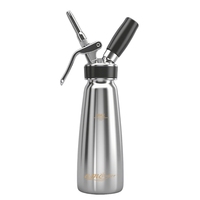 Siphon à crème en aluminium de la série professionnelle, distributeur de crème fouettée haute performance pour chefs exécutifs et experts en pâtisserie
