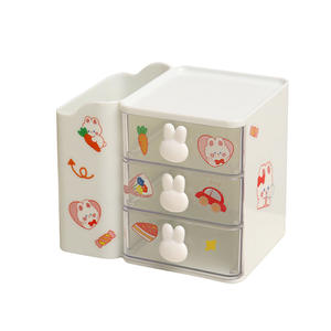 กล่องเก็บของลิ้นชัก<span class=keywords><strong>3</strong></span><span class=keywords><strong>ชั้น</strong></span>อเนกประสงค์กล่องเก็บของตั้งโต๊ะ - Product Image 1