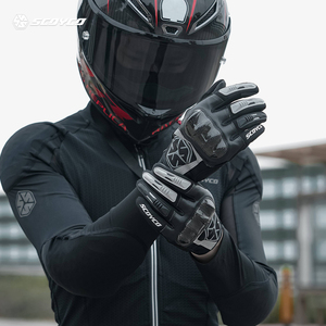 Bán Buôn Tùy Chỉnh In Người Đàn Ông Moto Racing Biker An Toàn Tay Găng Tay Xe Máy Cổ Điển Motocross Cưỡi Xe Máy Găng Tay - Product Image 6