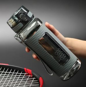 Botte en silicone de bouteille d'eau de marqueur de temps de motivation de 400ml, sans BPA anti-dérapant étanche pour l'extérieur avec paille et protection - Product Image 2