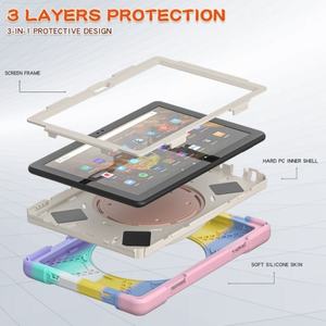 2021 funda trasera suave resistente funda protectora resistente para tableta para <span class=keywords><strong>Samsung</strong></span> <span class=keywords><strong>Galaxy</strong></span> <span class=keywords><strong>Tab</strong></span> <span class=keywords><strong>A8</strong></span> 10,5 con soporte - Product Image 4