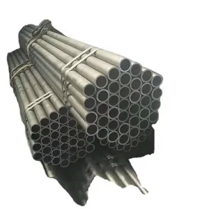 Tubos rectos de acero para caldera, tubos redondos de aleación sin costuras, intercambiador de calor de alta calidad, ASTM A213, mismo SA213, T5,T9,T11,T12,T21,T22, ZS