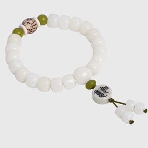 Moda White jade bodhi lotus hand string coppie maschili e femminili <span class=keywords><strong>perline</strong></span> buddiste <span class=keywords><strong>perline</strong></span> rotonde rosario <span class=keywords><strong>perline</strong></span> braccialetto di giada - Product Image 1