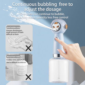 Machine à mousse automatique <span class=keywords><strong>rechargeable</strong></span> pour le bain des chiens et la <span class=keywords><strong>douche</strong></span> des chats - Product Image 2