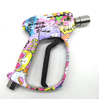 Pistolet à Offres Spéciales haute pression nettoyeur pistolets à eau 1/4 "rapide avec canon à mousse voiture Pccsesorie pour le lavage de voiture