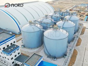 30,000 tấn xi măng thép Silo tro bay clinker lưu trữ thép Silo - Product Image 2