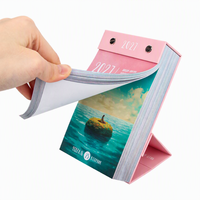 Calendrier de bureau à feuilles mobiles 2027 jour par jour, personnalisé, une page par jour, en vrac, pour cadeau de Nouvel An et de fêtes