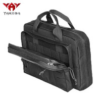 Maletín Táctico Resistente para Portátil, Bolsa de Viaje y Negocios, Cierre de Cremallera, Forro de Poliéster, Impermeable, Sistema Molle