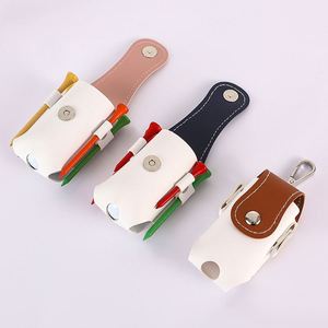 Bolsa de Almacenamiento Personalizada para Pelotas de Golf con Anillo para Llaves - Mini Organizador de Bolsillo para Deportes al Aire Libre y Bolsa de Cintura para Golf - Product Image 3