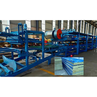 Machine de fabrication de panneaux sandwich en PU PIR, machine de compression de moules, panneaux sandwich, machine d'injection de mousse de polyuréthane PU, ligne de production