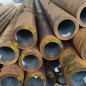 ท่อเหล็กกล้าคาร์บอน Q235 Q345b Q345ความหนา1มม. 2มม. 3มม. ท่อกลมคาร์บอนไร้รอยต่อสำหรับใช้ในอุตสาหกรรม - Product Image 1