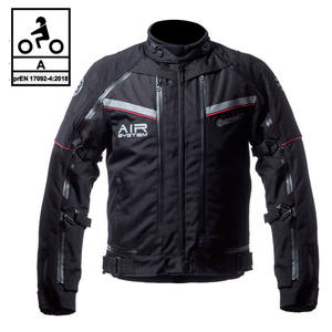 Befast <b>TRANSFORMER</b> CE certified <b>3</b>-layer touring motorcycle jacket Black L - Product Image 1