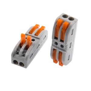 NUEVO Terminal de Conexión Rápida <span class=keywords><strong>2</strong></span> en <span class=keywords><strong>2</strong></span> Salidas, Conector de Cable Multifuncional Tipo Empuje, Unión a Tope, Divisor de Dos Posiciones - Product Image 5