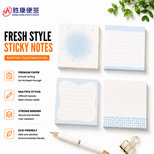 Design Custom Printed Cute Sticky Notes Self‑Adhesive Premium Paper <b>Memo</b> <b>Pads</b> for School Office Desk Journal Stationery Supplies - Product Image 1