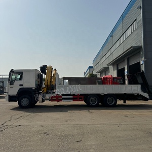 Grúa Articulada Montada en Camión Howo 6x4 de 340 hp, 10 Toneladas/12 Toneladas/16 Toneladas, Grúa Hidráulica de 16 Toneladas - Product Image 5