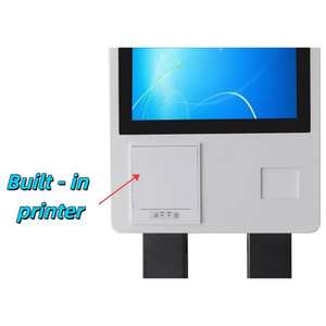 Quiosco de terminal POS de autoservicio con impresora integrada Pantalla táctil móvil de 21,5 pulgadas Punto de <span class=keywords><strong>venta</strong></span> Win/Andr Máquina de pago POS - Product Image 3