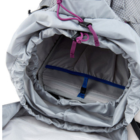 Grand sac à dos de randonnée imperméable de 65 litres avec fermeture éclair pour homme et femme