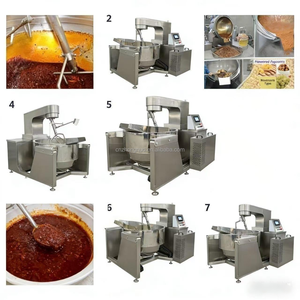 Olla Industrial para Cocinar al Vapor, Salsa Satay, Mayonesa, Khoya/<span class=keywords><strong>Mava</strong></span>, Mezcladora de Inducción Eléctrica, Mezcladora para Cocinar Zacusca - Product Image 3