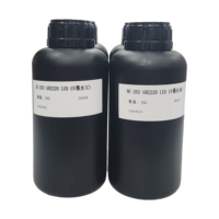 Encre pour imprimante jet d'encre Hengcheng Weiye Eco-Friendly UV Solvent Digital 5 pièces MOQ emballée en carton 1000ML CMYK+Blanc G6 I3200 en gros