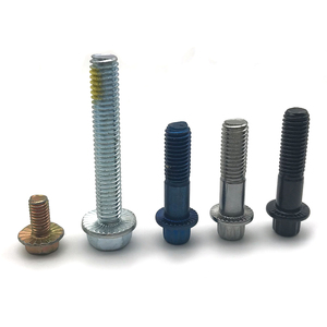 Proveedor de Fijaciones OEM, Tornillo de Brida de Acero Inoxidable de Titanio de 30 mm 10.9 UNC UNF, Perno de 12 Puntas, Perno de Brida M7x32, Perno de Brida de Titanio - Product Image 3