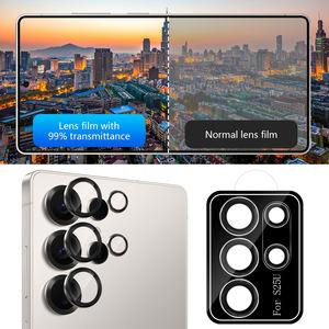 Protector de pantalla de lente de cámara antirreflectante Premium de gran oferta de fábrica para <span class=keywords><strong>Samsung</strong></span> S24 + S25 Ultra Plus - Product Image 3