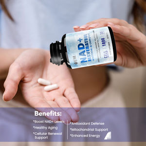プライベートラベルNADサプリメント緑茶 + アスタキサンチンレスベラトロール、CoQ10、女性用および男性用アルファリポ酸 - Product Image 6