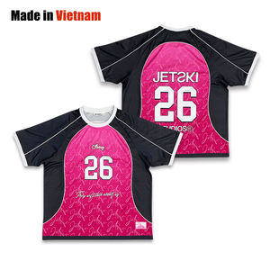 Camiseta de fútbol personalizada de alta calidad, sublimación, diseño de retazos, camiseta de fútbol Retro de calle de gran tamaño - Product Image 1