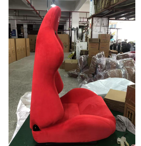 مقاعد سيارة مخصصة من المصنع، مقعد سباق أحمر عصري، قضيب عالمي لمقعد سيارة <span class=keywords><strong>Recaro</strong></span> - Product Image 5