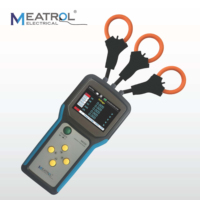 100A-6000A Portable ME435 Enregistreur de données d'alimentation triphasé Enregistreur numérique Compteur d'énergie Analyseur de puissance