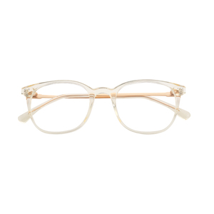 Premium moda baskı titanyum gözlük çerçeveleri Anti mavi ışık bilgisayar optik gözlük çevre dostu Unisex kare - Product Image 4