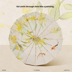 <span class=keywords><strong>ร</strong></span>่มกันฝนแบบใส <span class=keywords><strong>ร</strong></span>่มพับได้สไตล์วินเทจสำห<span class=keywords><strong>ร</strong></span>ับผู้หญิง <span class=keywords><strong>ร</strong></span>่มกันแดดคุณภาพสูง ด้ามจับไม้เนื้อแข็ง สำหรับวันแดดดี - Product Image 6