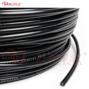 Cable Coaxial Flexible de 50 Ohm RG58 RG58U Rg58A/<span class=keywords><strong>U</strong></span> <span class=keywords><strong>Rg58C</strong></span>/<span class=keywords><strong>U</strong></span>, Conector Jumper, Conductor de Cobre Estañado Multifilar, 2 Tipos RG58/<span class=keywords><strong>U</strong></span> 50-3 - Product Image 4